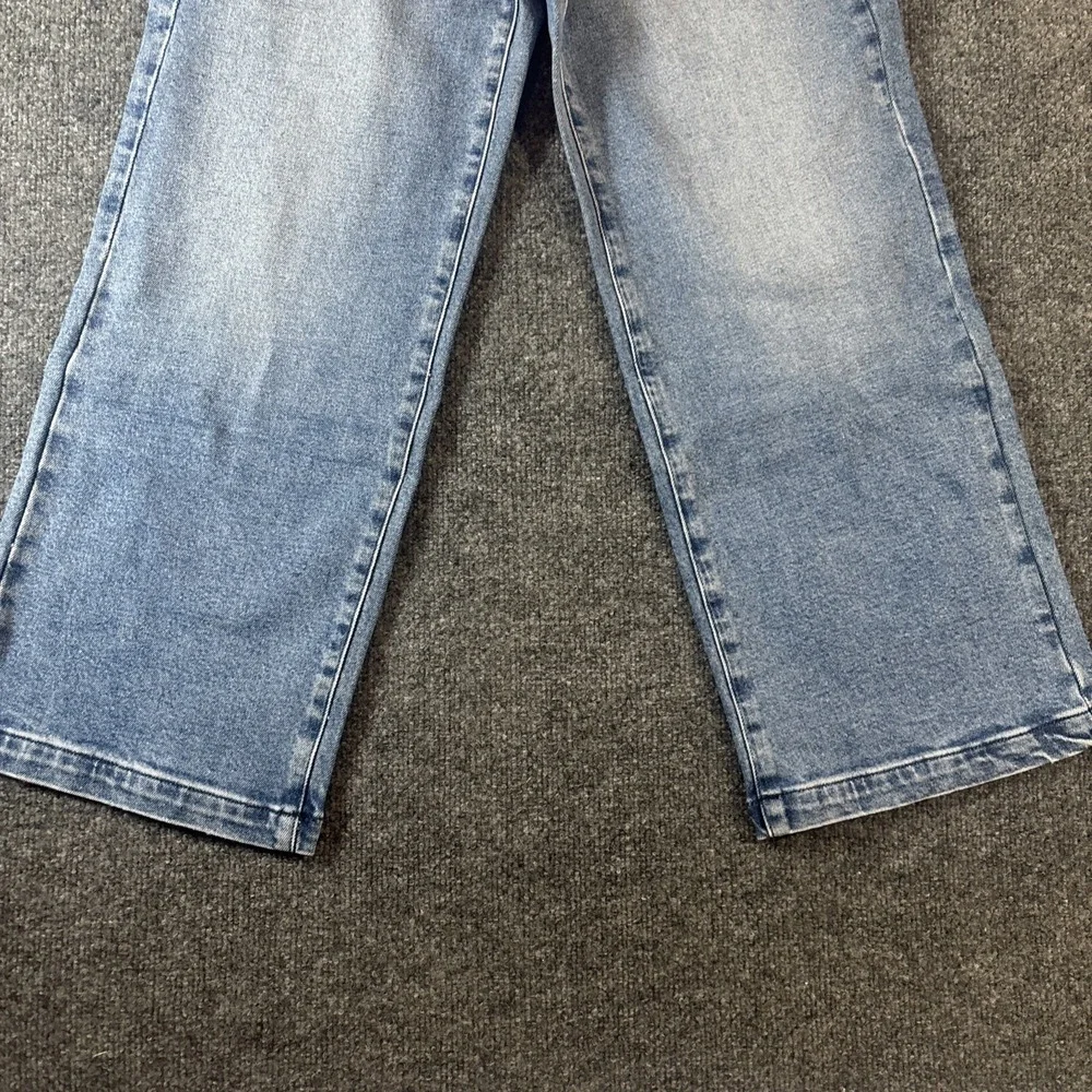 NYDJ Womens Size 4 Blue Jeans Denim Ankle High Pockets Primland NEW